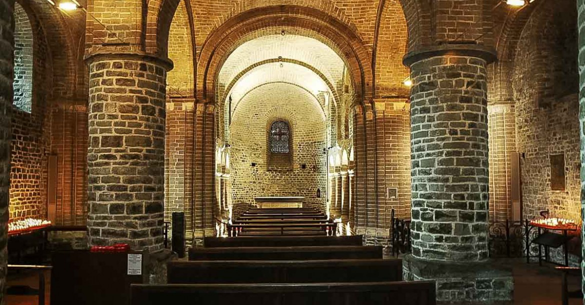 The Basilica of the Holy Blood (lower church)